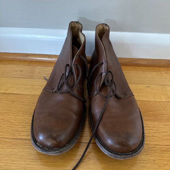 Frye Phillip Chukka Boots - Brown Leather - Men\'s Size 7.5 main image 6